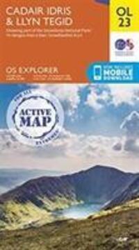 Cover: 9780319475614 | Cadair Idris & Llyn Tegid | (Land-)Karte | OS Explorer Active | 2019