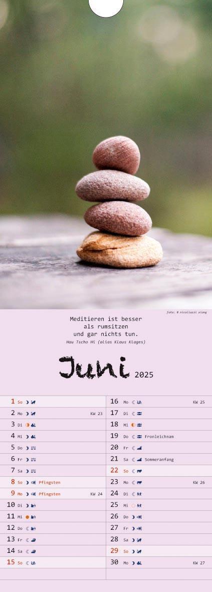 Bild: 9783948276355 | Spirit of Meditation. Kalender 2025 | Kalender | 14 S. | Deutsch