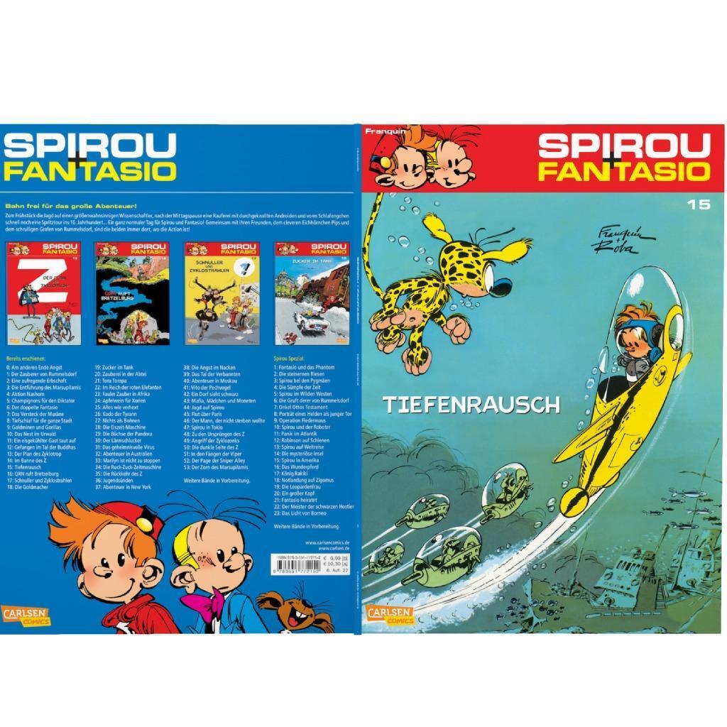 Bild: 9783551772152 | Spirou und Fantasio 15. Tiefenrausch | (Neuedition) | Andre Franquin