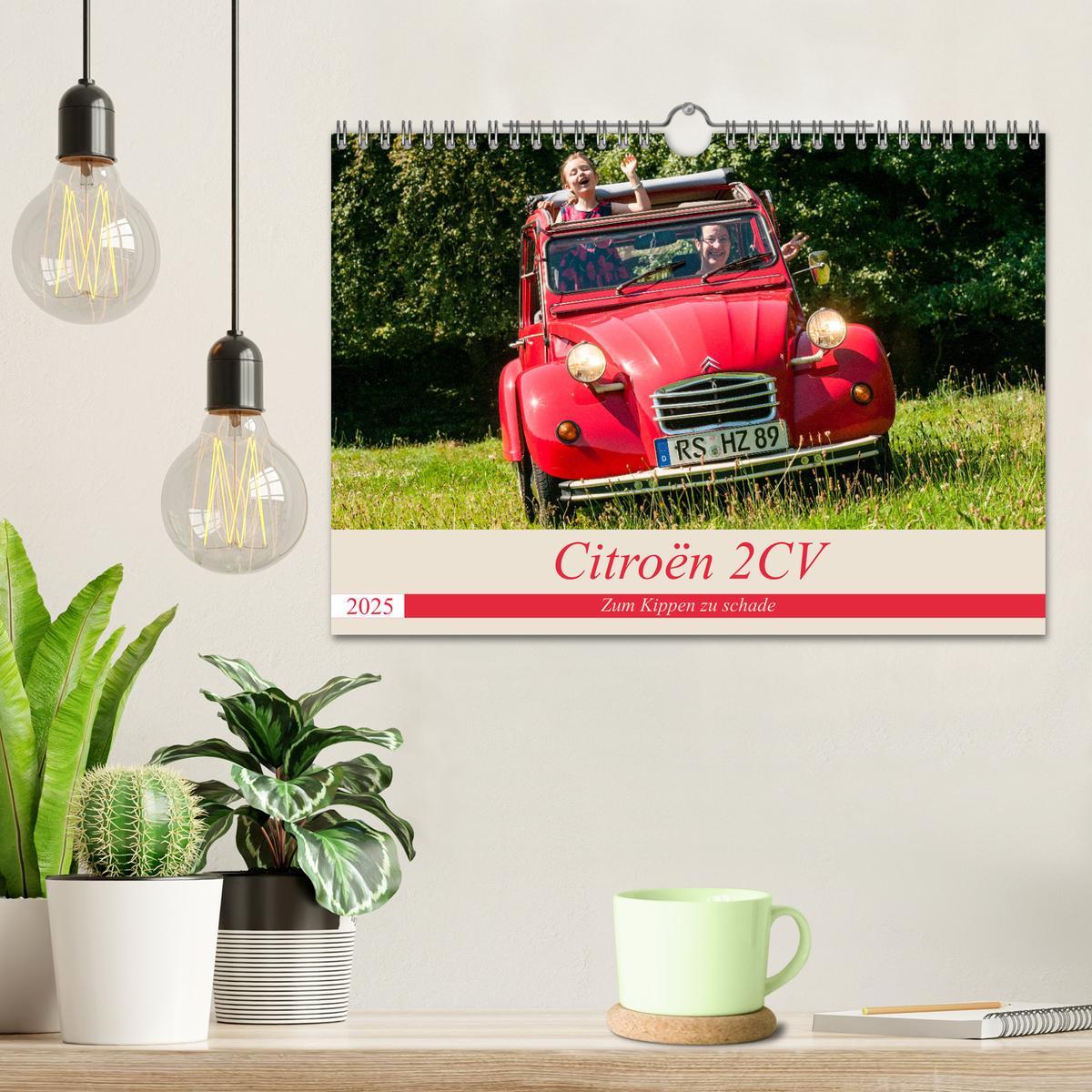 Bild: 9783435188116 | Citroën 2 CV - Zum Kippen zu schade (Wandkalender 2025 DIN A4...