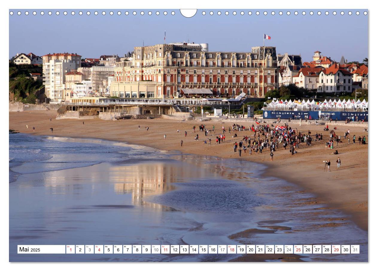 Bild: 9783435304738 | Biarritz (Wandkalender 2025 DIN A3 quer), CALVENDO Monatskalender