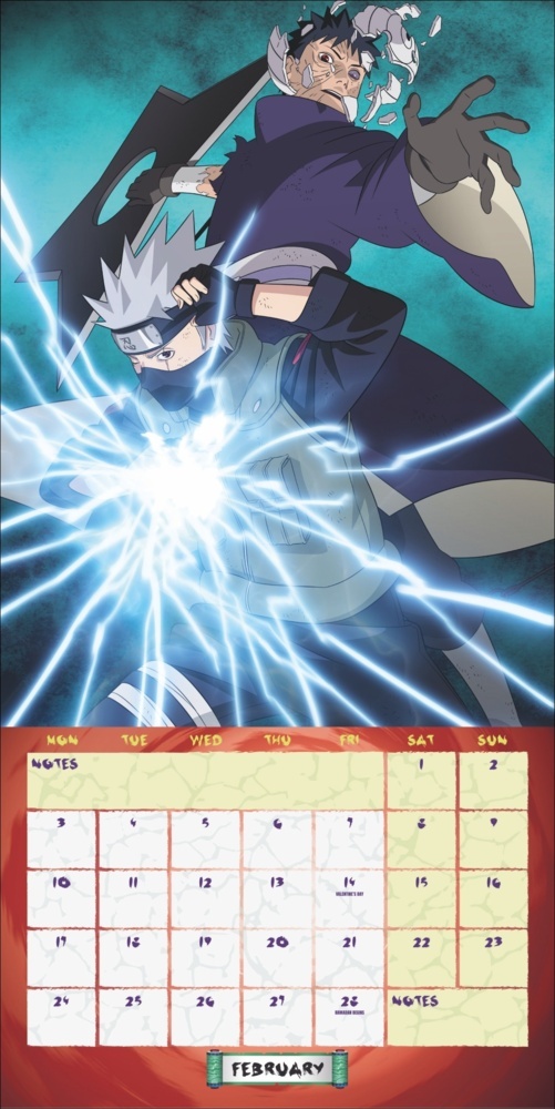 Bild: 9783840196812 | Naruto Broschurkalender 2025 | Kalender | 28 S. | Englisch | 2025