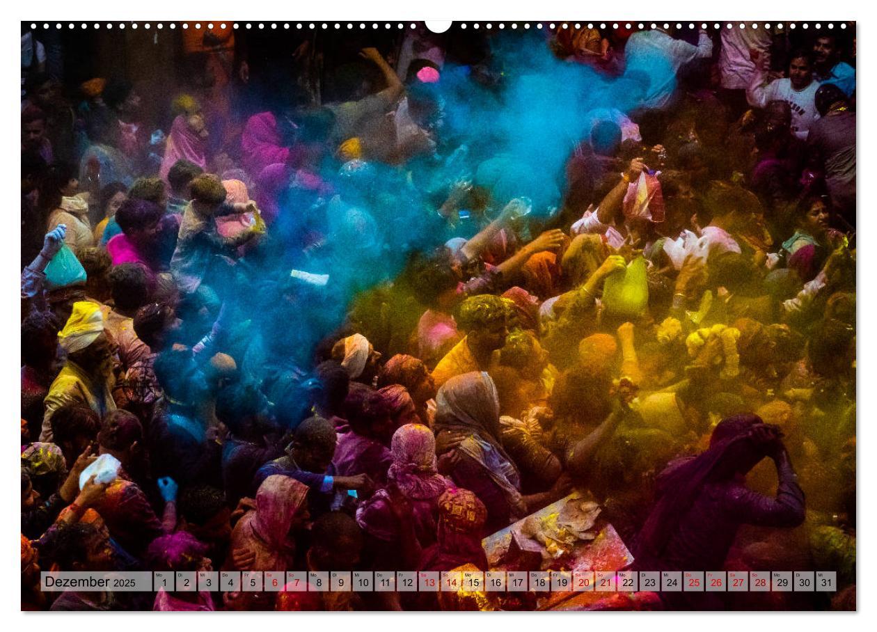 Bild: 9783435148165 | Indien - Spektakel der Farben (Wandkalender 2025 DIN A2 quer),...