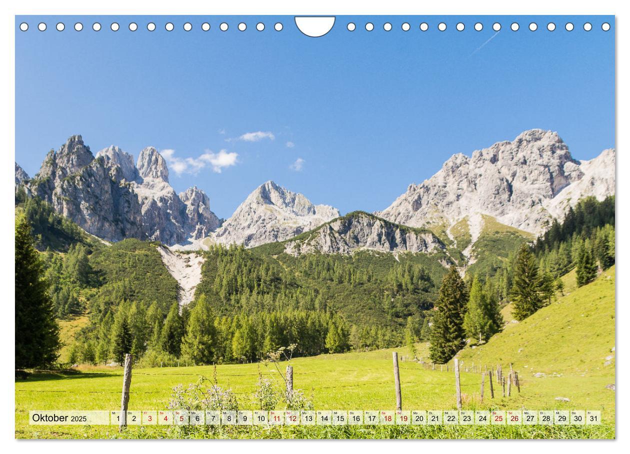 Bild: 9783435080793 | Dachstein und Schladminger Tauern (Wandkalender 2025 DIN A4 quer),...