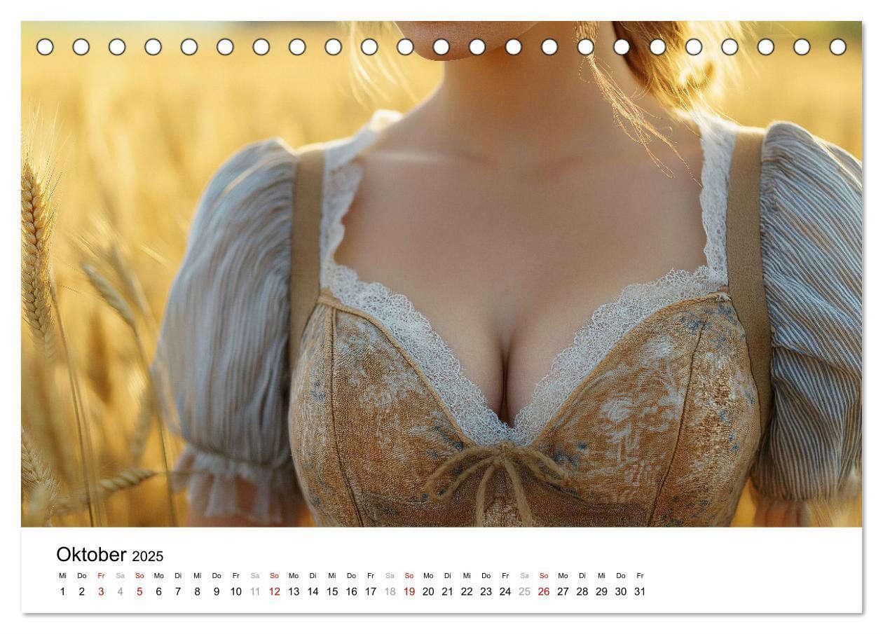 Bild: 9783457208168 | Dirndl Dekollete Kalender ¿ Traditionelle Tracht und bayerische...