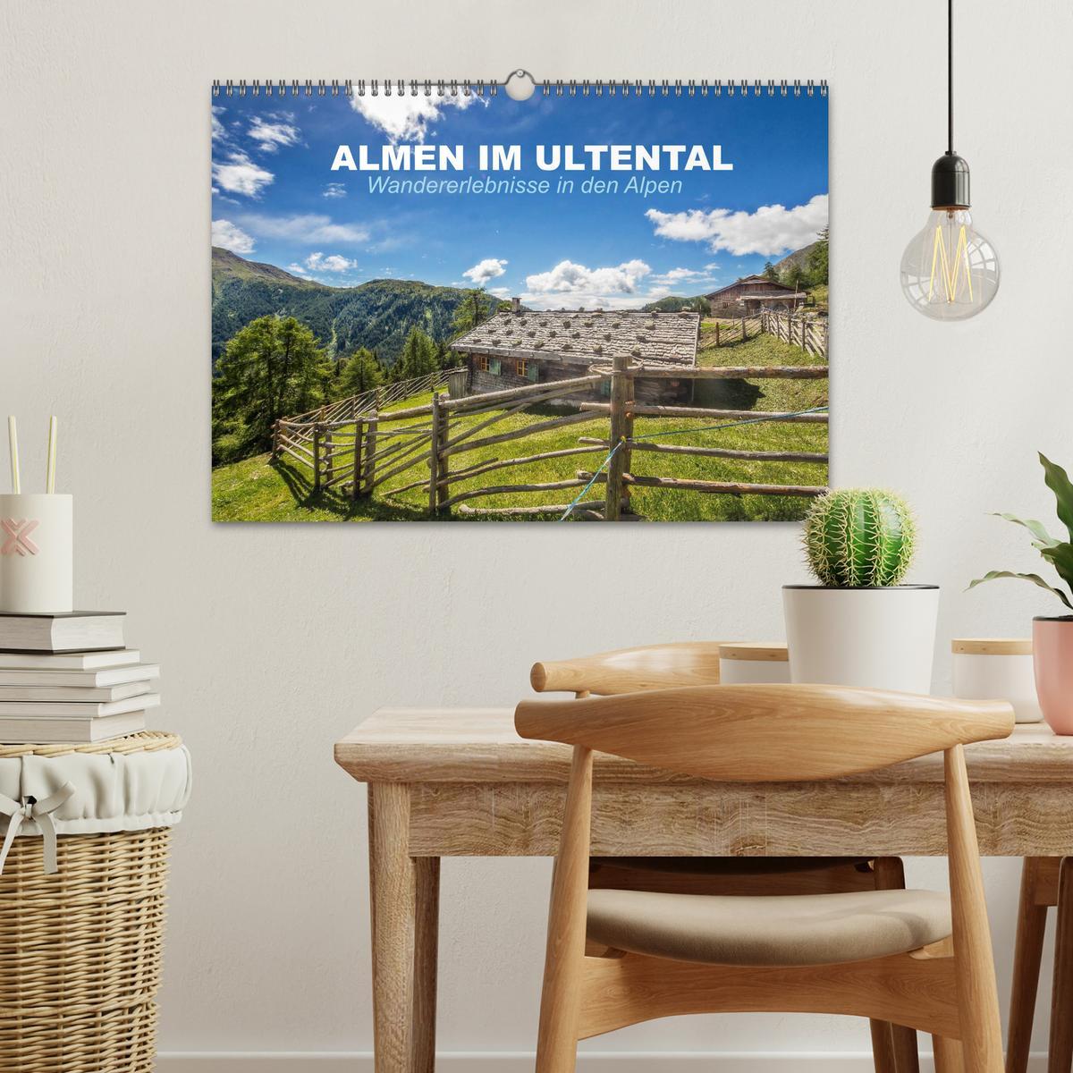 Bild: 9783435495498 | Almen im Ultental (Wandkalender 2025 DIN A3 quer), CALVENDO...