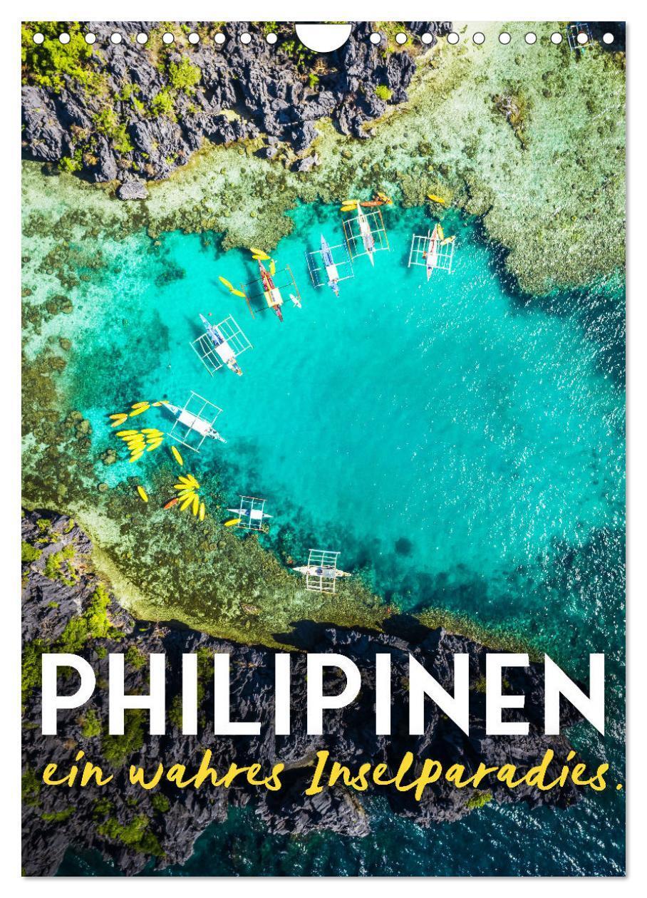 Cover: 9783435914340 | Philippinen - Ein wahres Inselparadies. (Wandkalender 2025 DIN A4...