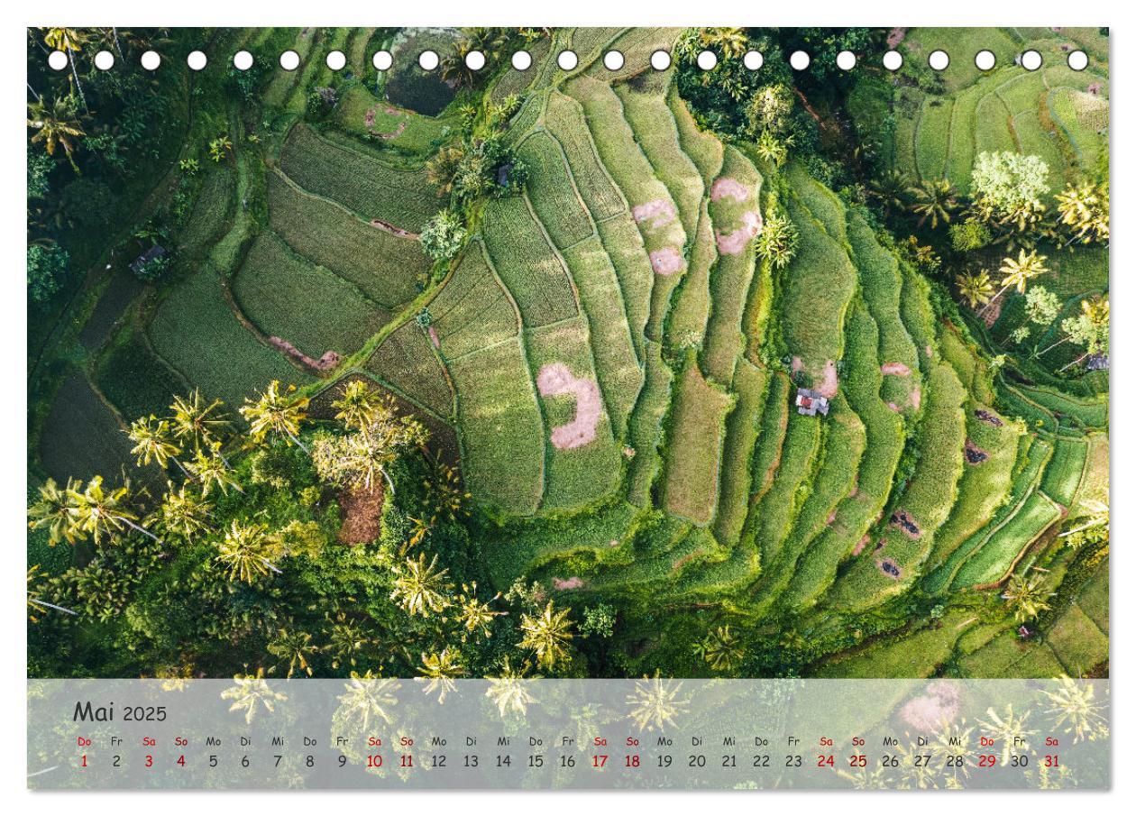 Bild: 9783435041060 | Die Erde von Oben - Earth from above (Tischkalender 2025 DIN A5...