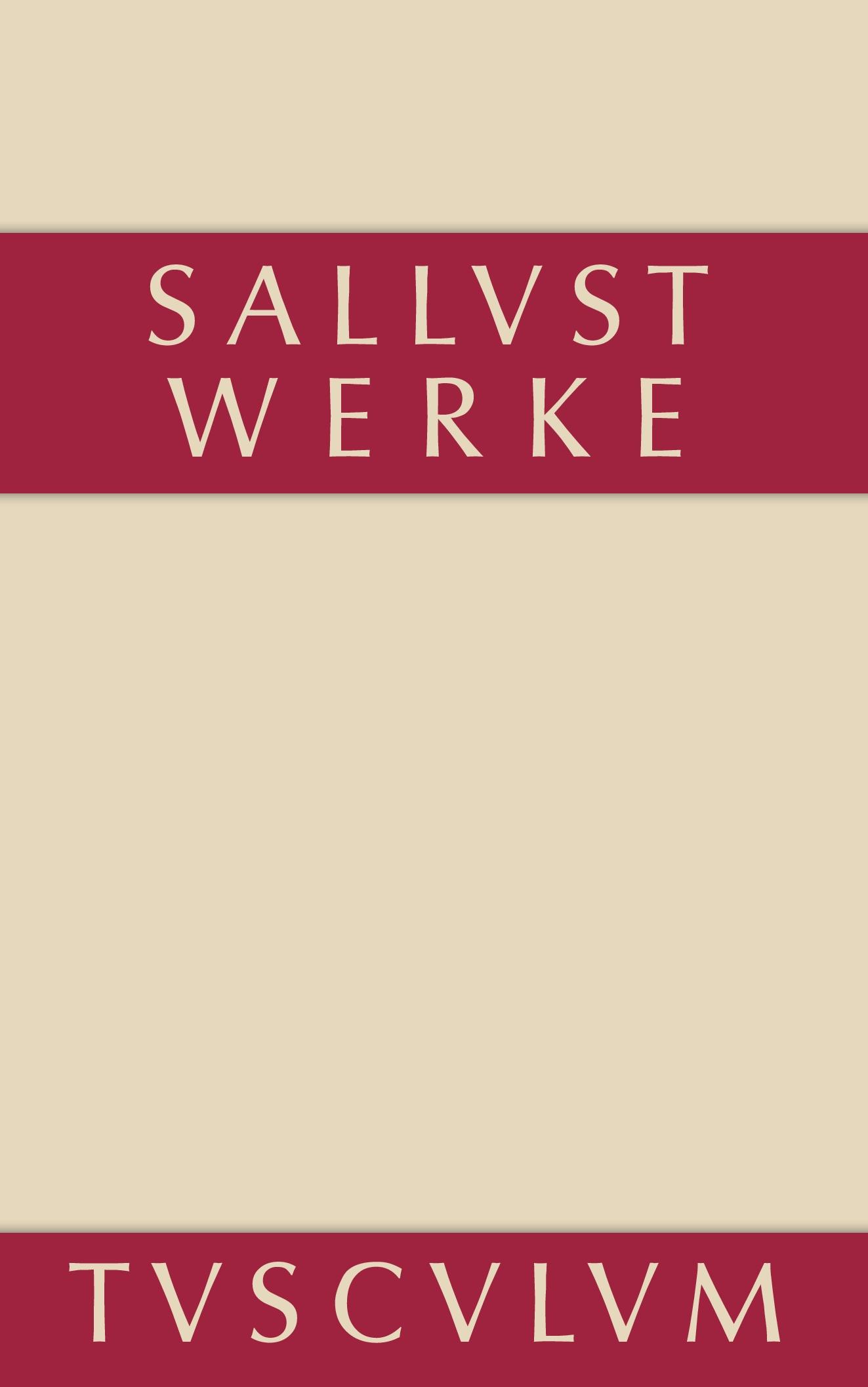 Cover: 9783110357936 | Werke und Schriften | Sallust | Buch | 560 S. | Deutsch | 2014