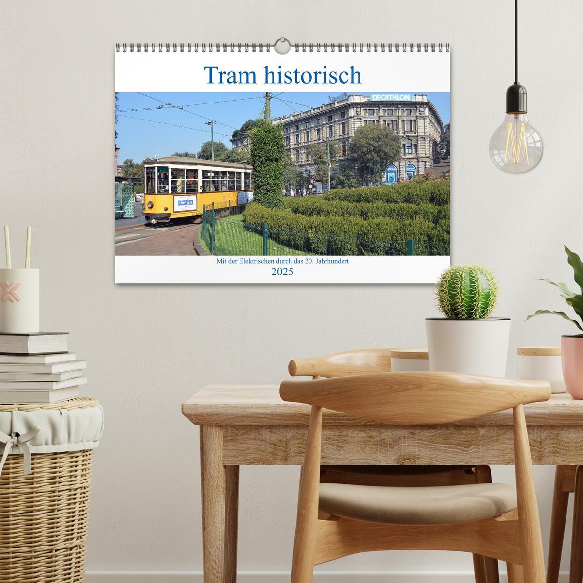 Bild: 9783435257591 | Tram historisch (Wandkalender 2025 DIN A3 quer), CALVENDO...