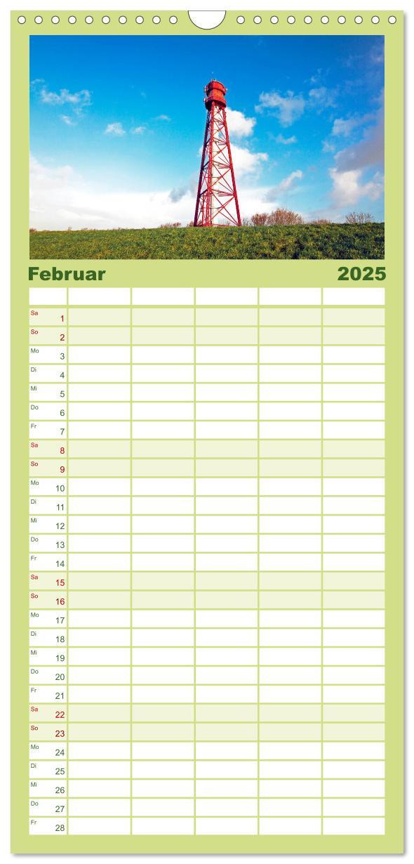 Bild: 9783457126424 | Familienplaner 2025 - Nordsee - Traum mit 5 Spalten (Wandkalender,...