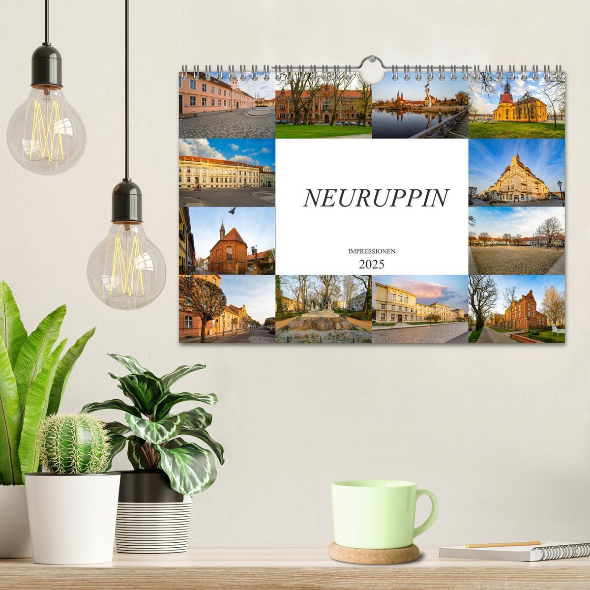 Bild: 9783435242085 | Neuruppin Impressionen (Wandkalender 2025 DIN A4 quer), CALVENDO...