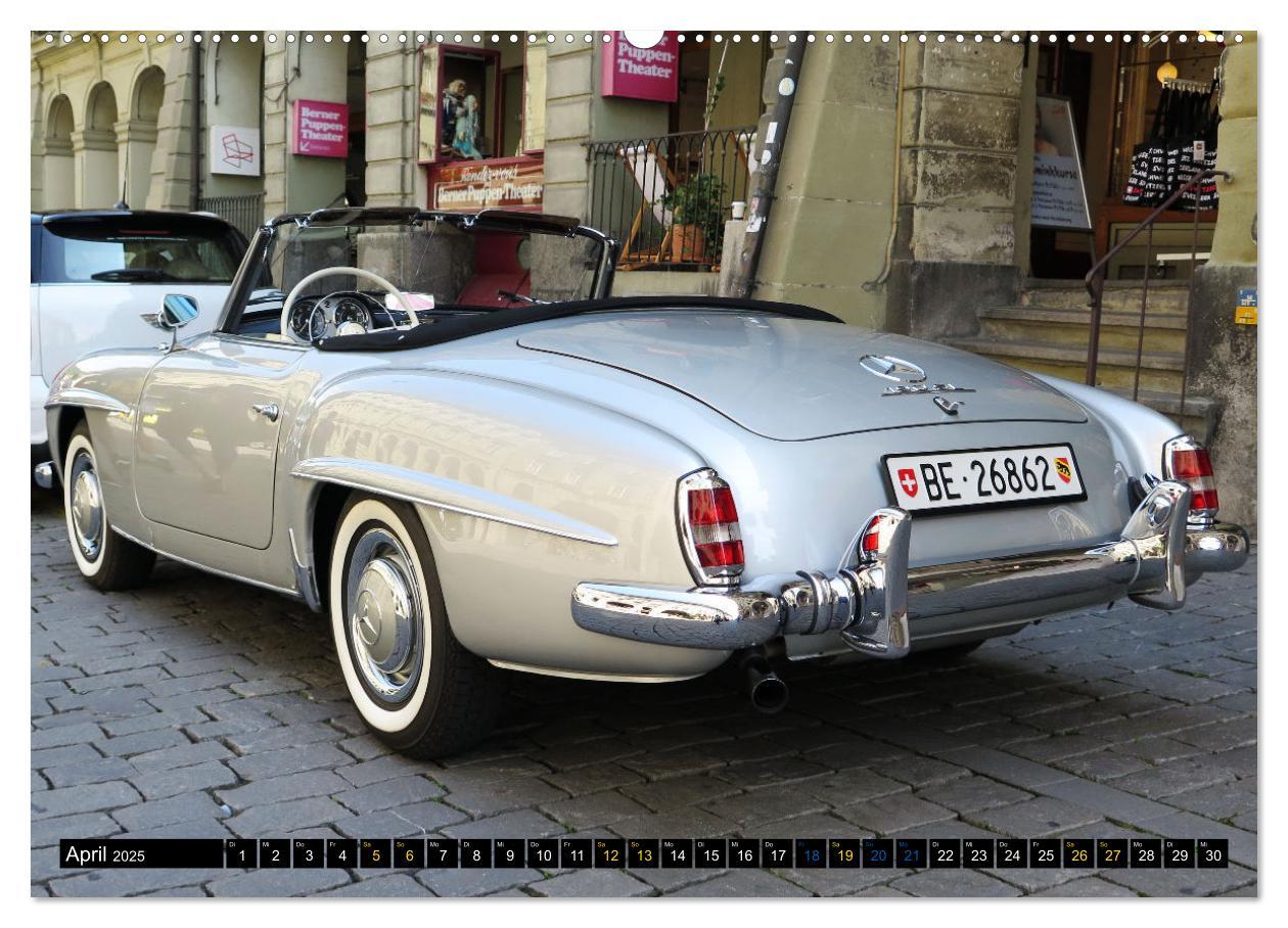 Bild: 9783435073221 | Mercedes SL Classics (Wandkalender 2025 DIN A2 quer), CALVENDO...