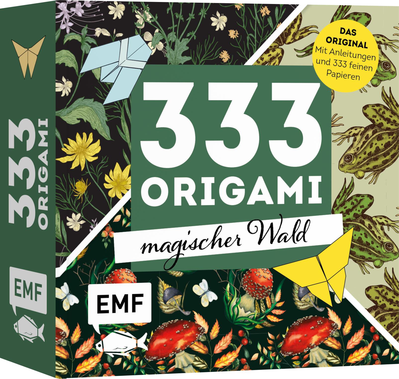 Cover: 9783745924633 | 333 Origami - Magischer Wald Zauberschöne Papiere falten | Taschenbuch