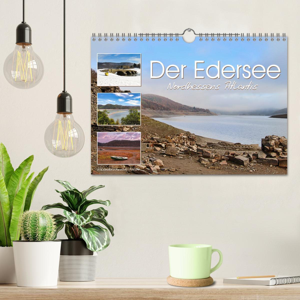 Bild: 9783435000029 | Der Edersee, Nordhessens Atlantis (Wandkalender 2025 DIN A4 quer),...