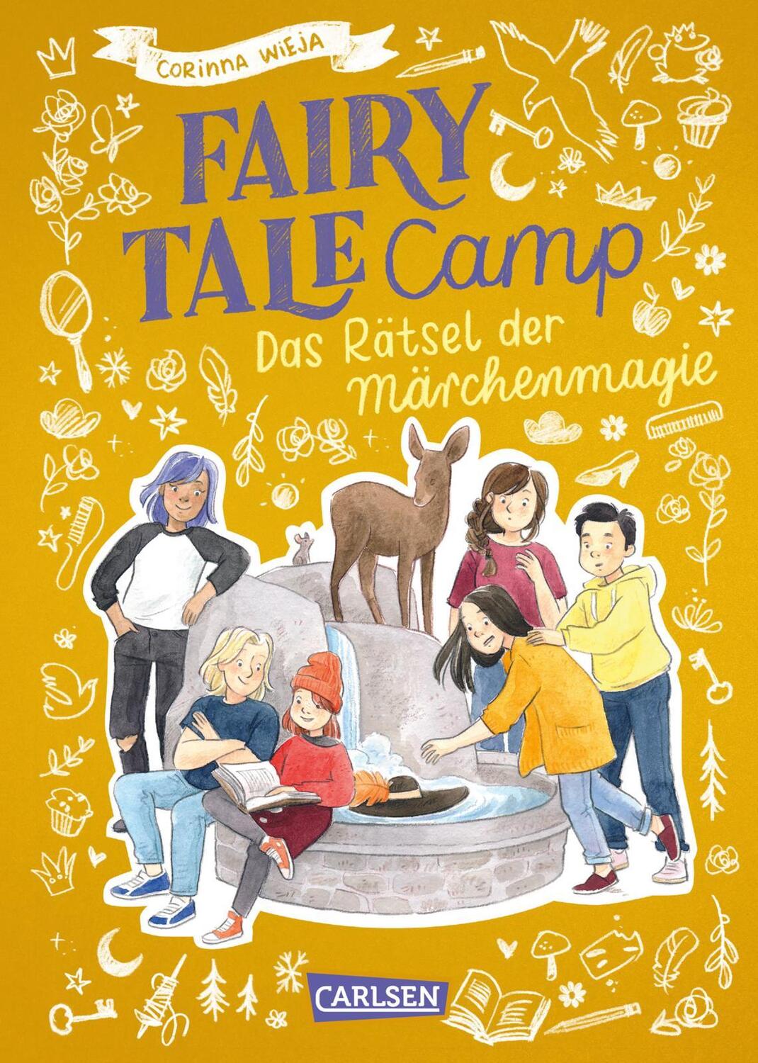 Cover: 9783551654489 | Fairy Tale Camp 4: Das Rätsel der Märchenmagie | Corinna Wieja | Buch