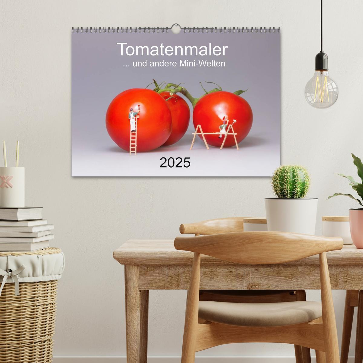 Bild: 9783435583645 | Tomatenmaler ... und andere Mini-Welten (Wandkalender 2025 DIN A3...