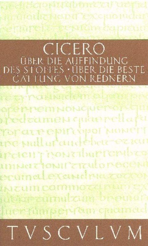 Cover: 9783050053608 | Über die Auffindung des Stoffes. Über die beste Gattung von...