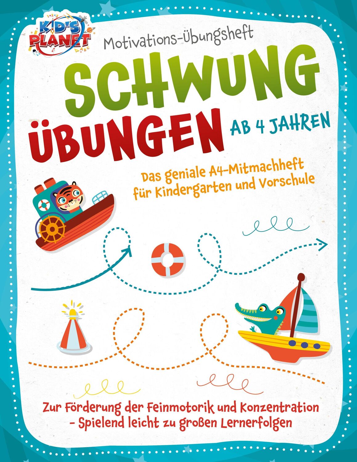 Cover: 9783989351127 | Motivations-Übungsheft! Schwungübungen ab 4 Jahren: Das geniale...