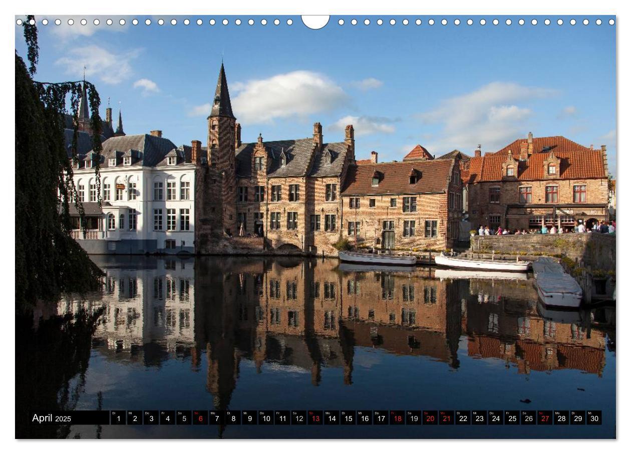 Bild: 9783435702046 | Brügge - Belgien (Wandkalender 2025 DIN A3 quer), CALVENDO...