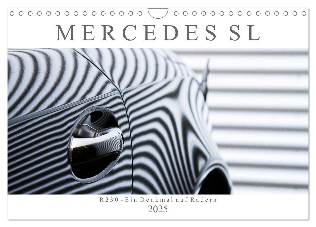 Cover: 9783435385850 | Mercedes SL R230 - Ein Denkmal auf Rädern (Wandkalender 2025 DIN A4...