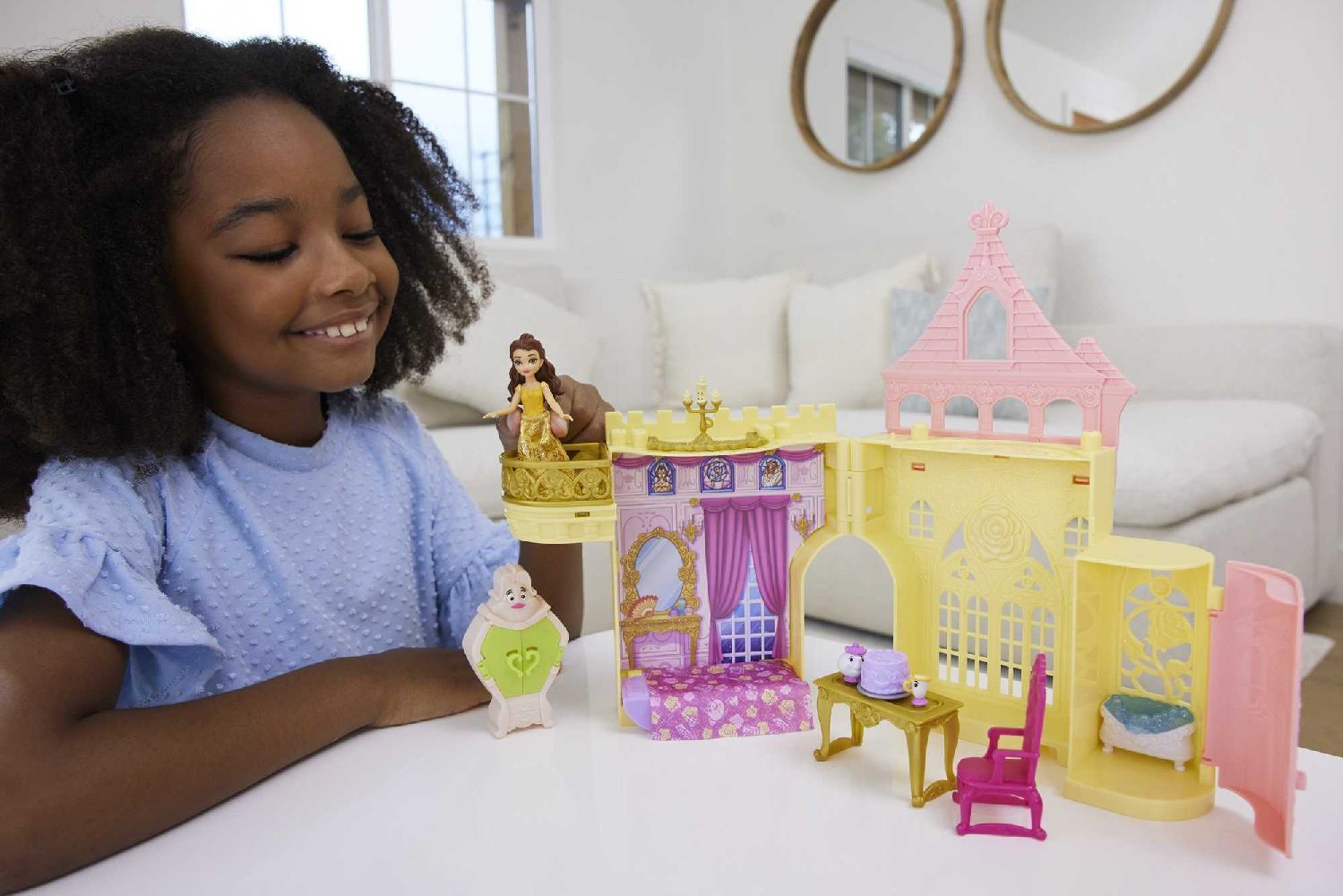 Bild: 194735121090 | Disney Prinzessin Belle´s Magical Surprise Castle Playset | Stück