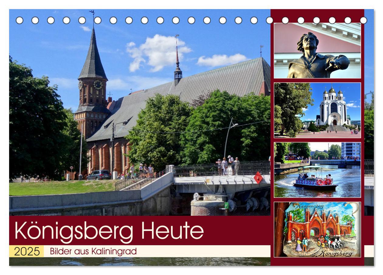 Cover: 9783435454334 | KÖNIGSBERG HEUTE - Bilder aus Kaliningrad (Tischkalender 2025 DIN...