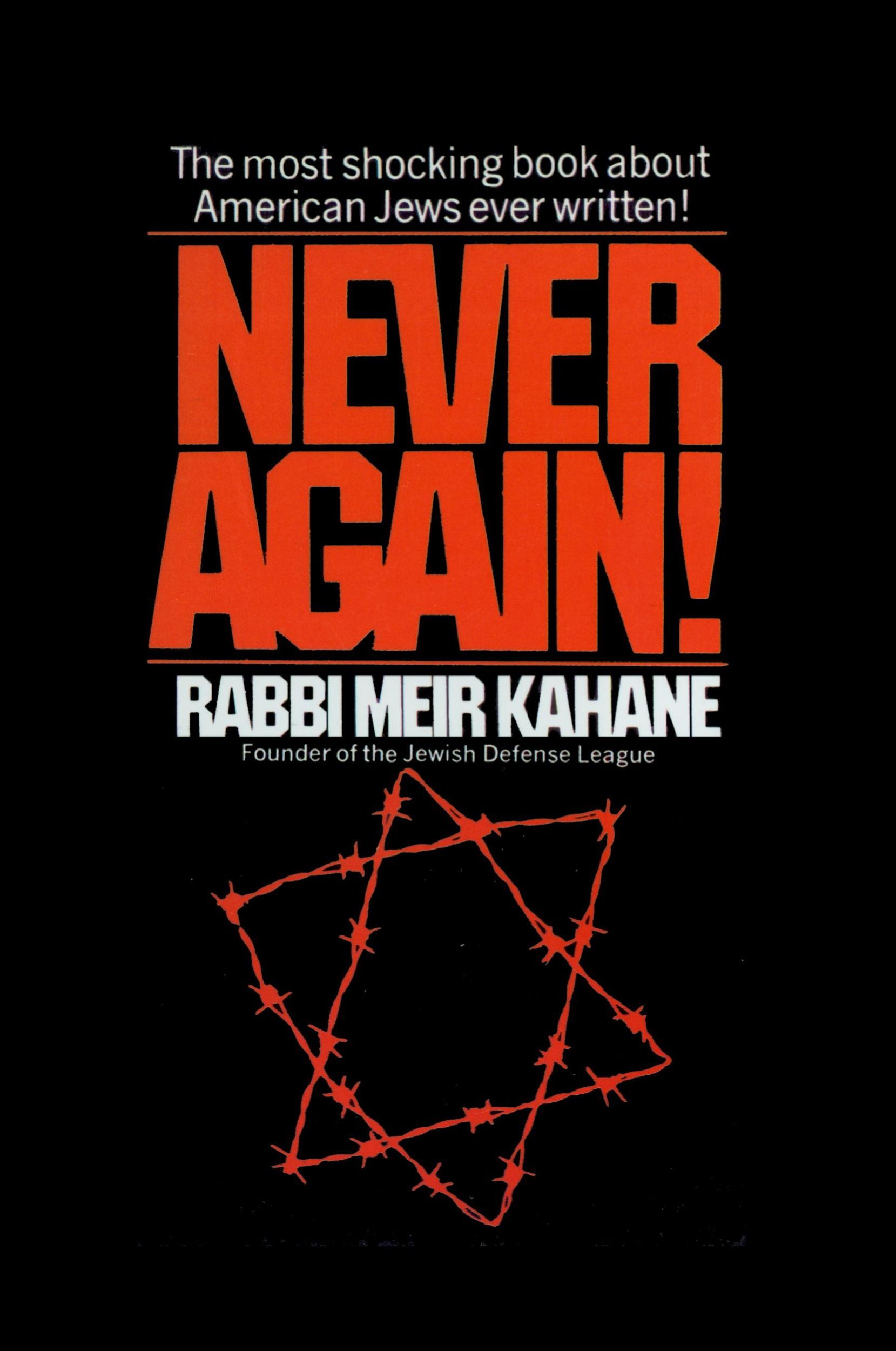 Cover: 9781607961147 | Never Again ! | A Program for Survival | Meir Kahane | Taschenbuch