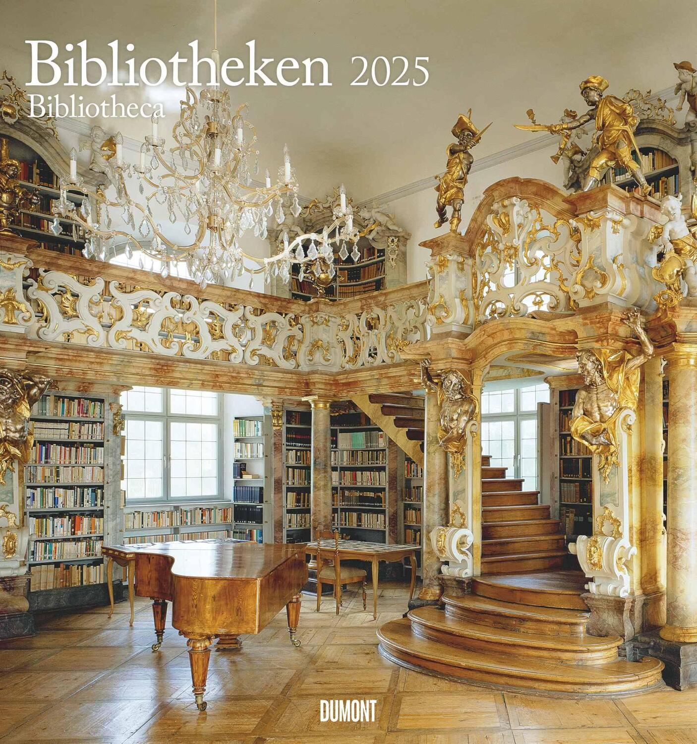 Cover: 4250809654188 | Bibliotheken 2025 - Wand-Kalender - Foto-Kalender - 45x48 - Bücher