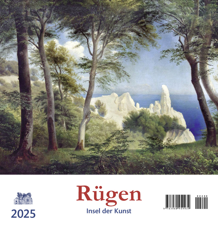 Cover: 9783960454434 | Rügen 2025 | Insel der Kunst | Kalender | 13 S. | Deutsch | 2025