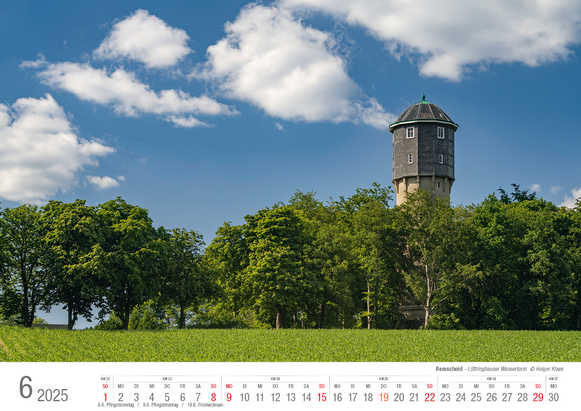 Bild: 9783965352254 | Remscheid 2025 Bildkalender A3 Spiralbindung | Holger Klaes | Kalender