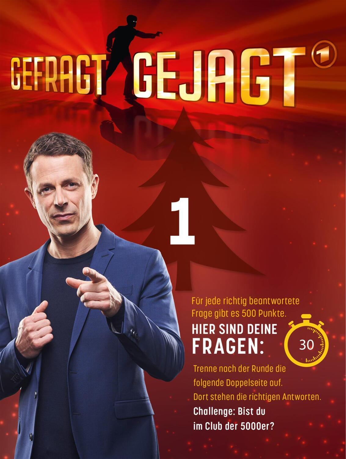 Bild: 9783830321262 | Gefragt Gejagt - Der Adventskalender zur beliebten Quizshow im Ersten