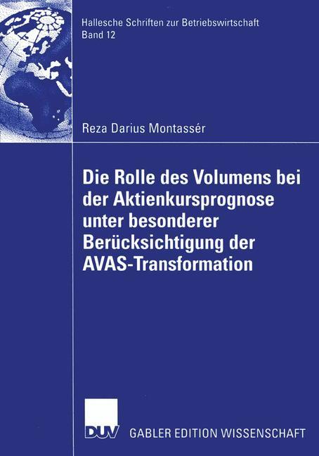 Cover: 9783824480142 | Die Rolle des Volumens bei der Aktienkursprognose unter besonderer...