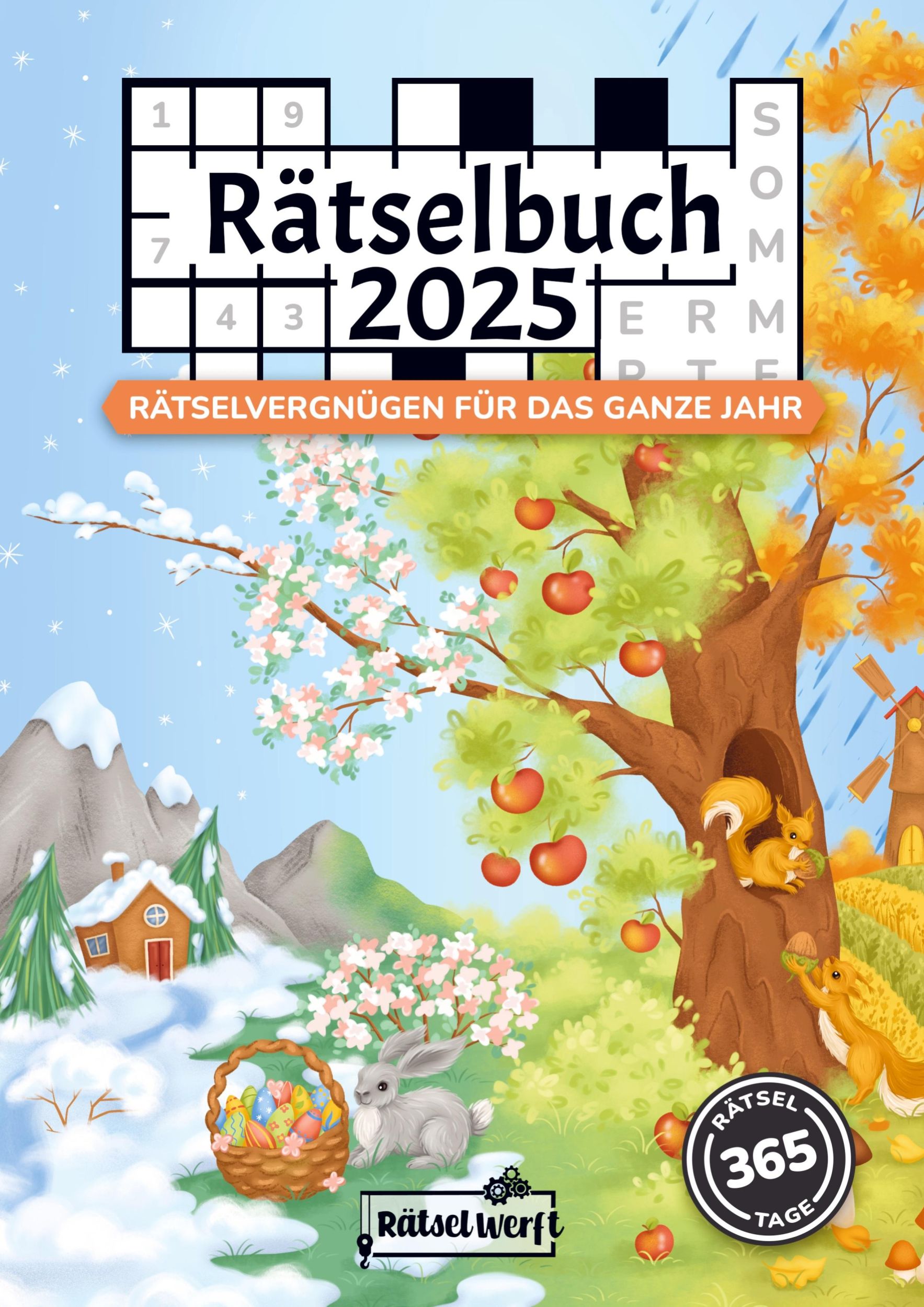 Cover: 9789403776040 | Rätselbuch 2025 | Rätsel Werft | Taschenbuch | Paperback | 224 S.