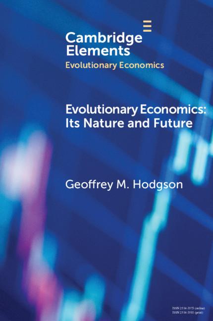 Cover: 9781108738002 | Evolutionary Economics | Geoffrey M. Hodgson | Taschenbuch | Englisch