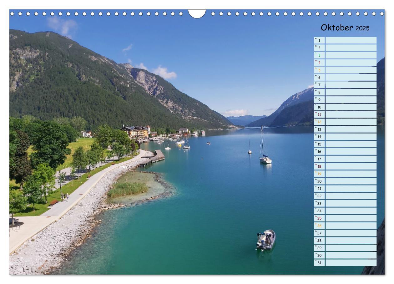 Bild: 9783383977480 | Auszeit am Achensee Tirol (Wandkalender 2025 DIN A3 quer), CALVENDO...