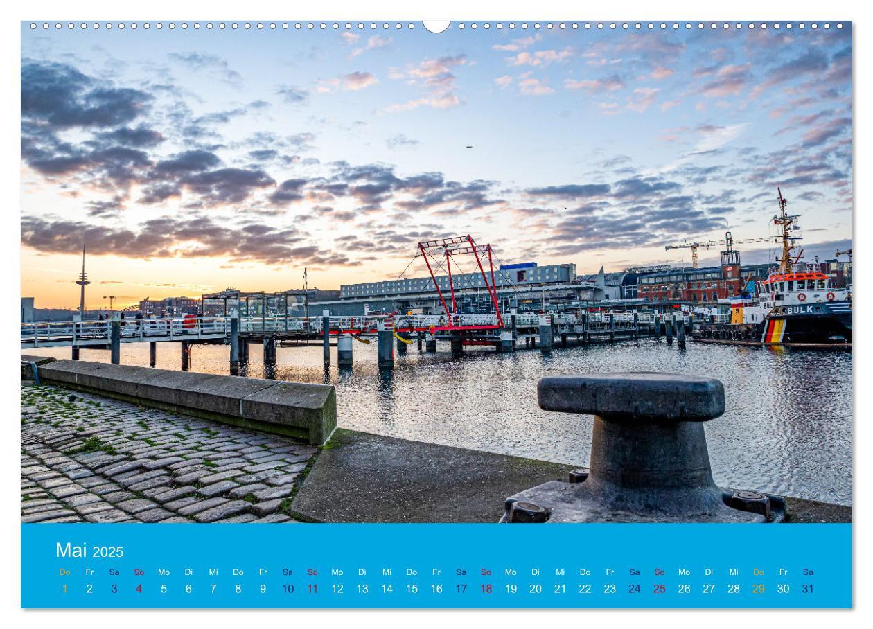 Bild: 9783435084104 | An der Kieler Förde (Wandkalender 2025 DIN A2 quer), CALVENDO...