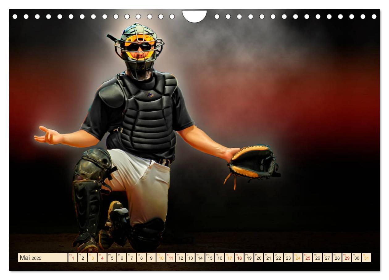 Bild: 9783435365807 | Baseball - Fight (Wandkalender 2025 DIN A4 quer), CALVENDO...