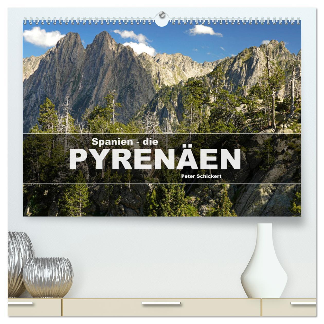 Cover: 9783457180464 | Spanien - die Pyrenäen (hochwertiger Premium Wandkalender 2025 DIN...