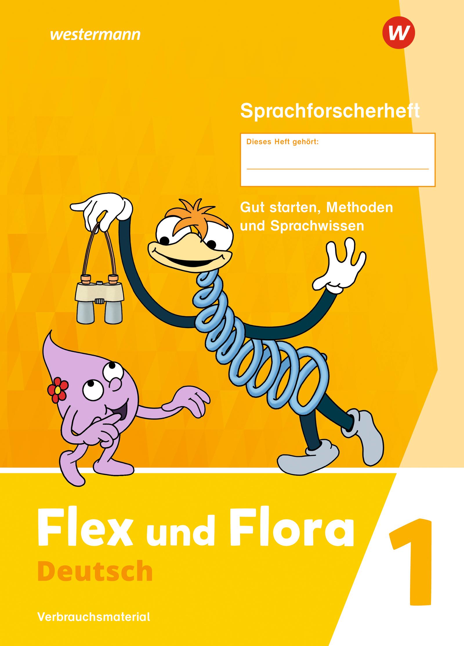 Cover: 9783141040012 | Flex und Flora - Ausgabe 2021 | Sprachforscherheft 1 DS | Jacobs