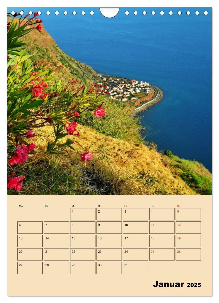 Bild: 9783457053263 | Abenteuer Madeira (Wandkalender 2025 DIN A4 hoch), CALVENDO...