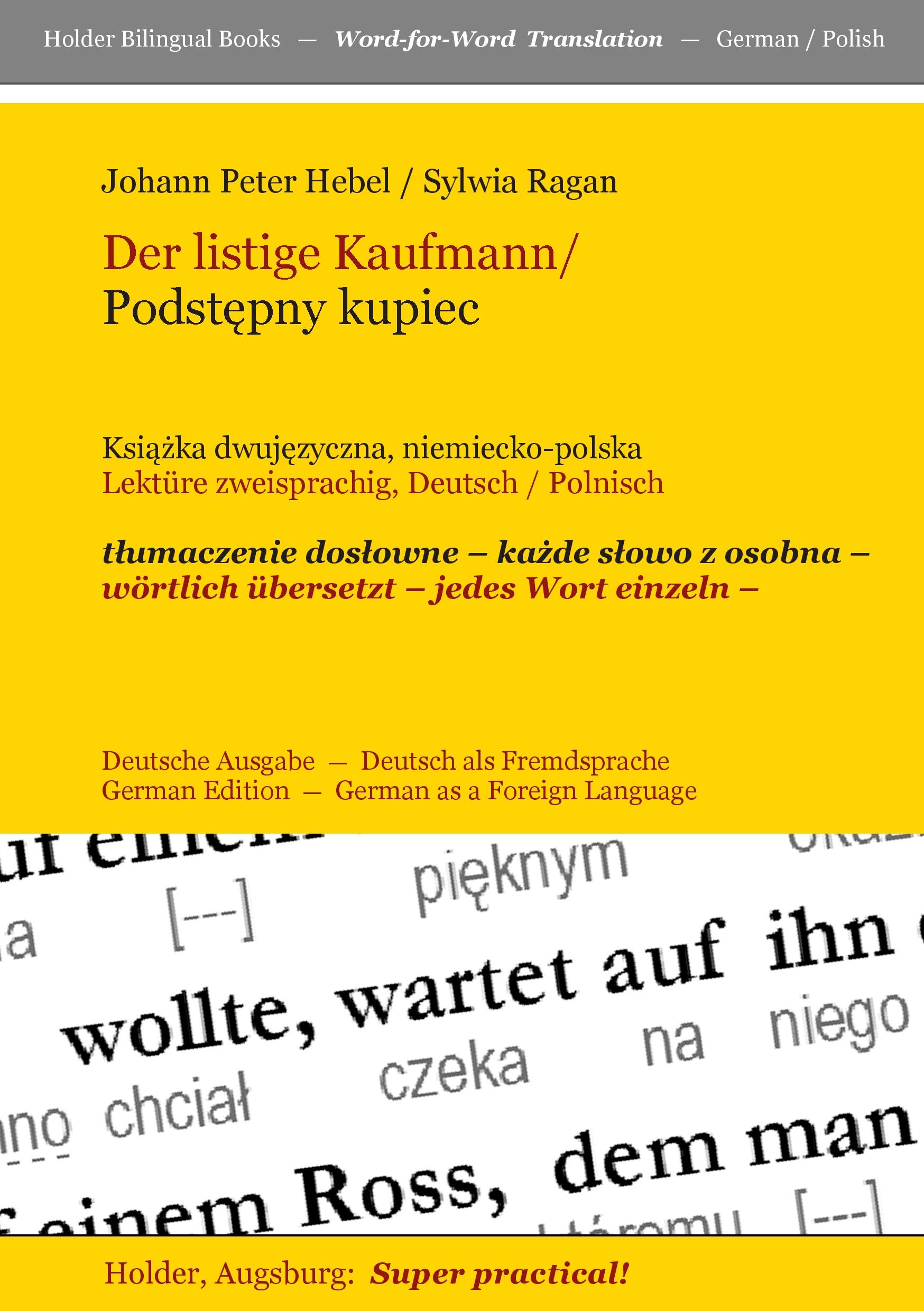 Cover: 9783943394658 | Der listige Kaufmann/ Podstepny kupiec -- | Johann Peter Hebel (u. a.)