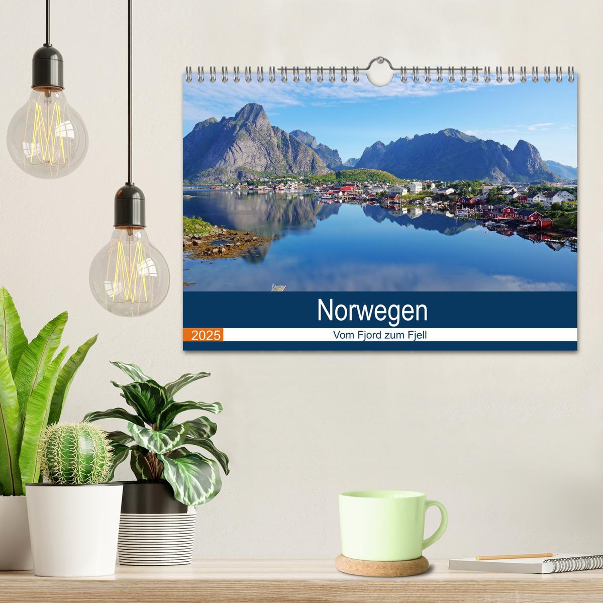 Bild: 9783435656653 | Norwegen 2025 - vom Fjord zum Fjell (Wandkalender 2025 DIN A4...