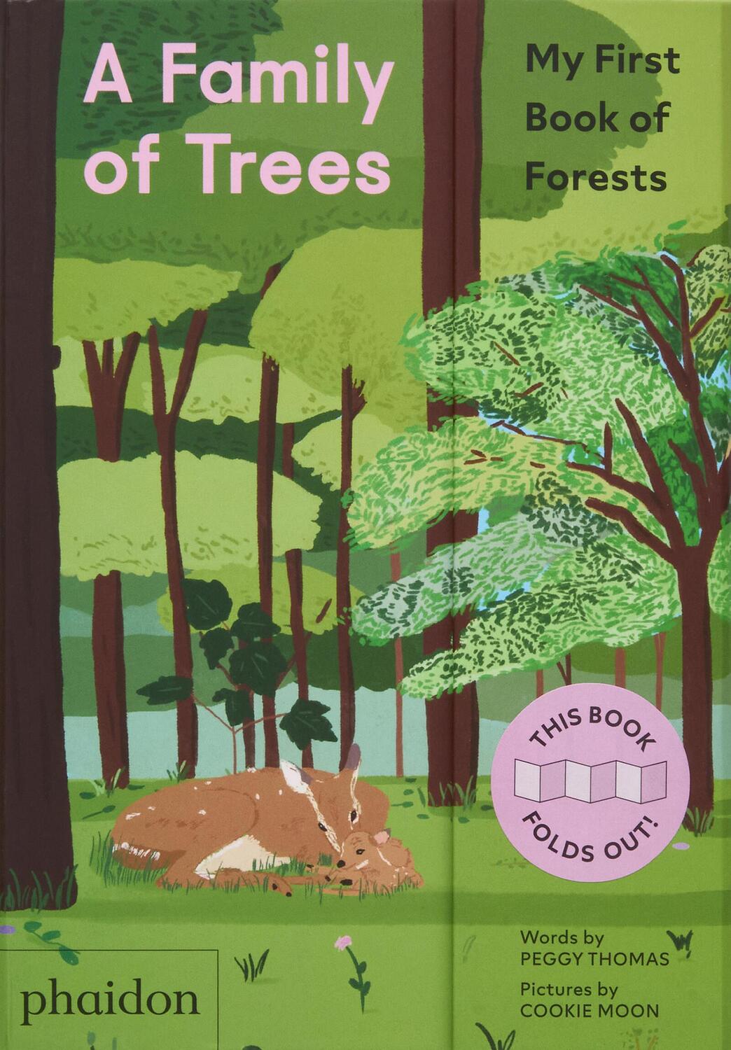 Cover: 9781838667917 | A Family of Trees | My First Book of Forests | Peggy Thomas (u. a.)