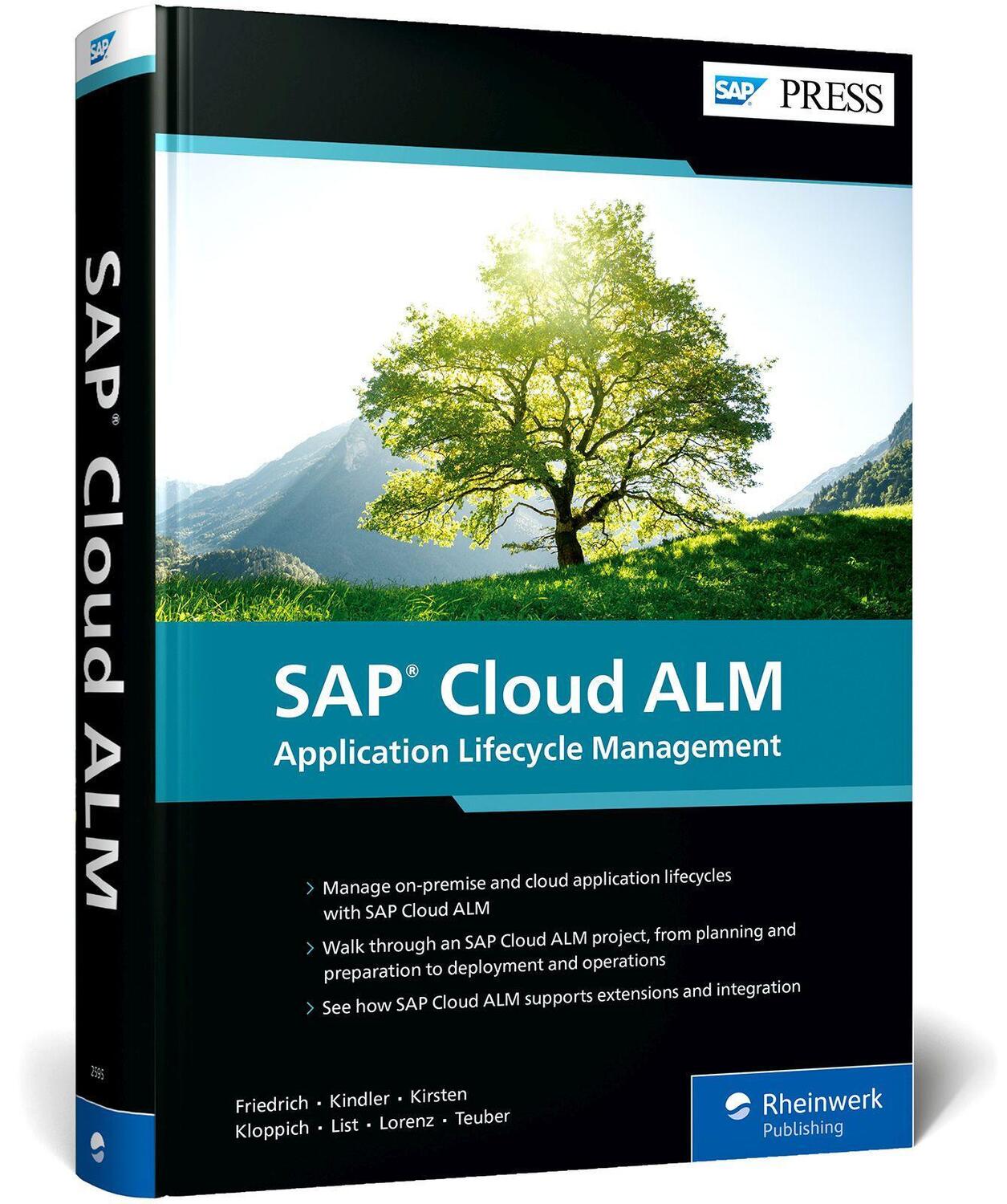 Cover: 9781493225958 | SAP Cloud ALM | Application Lifecycle Management | Friedrich (u. a.)