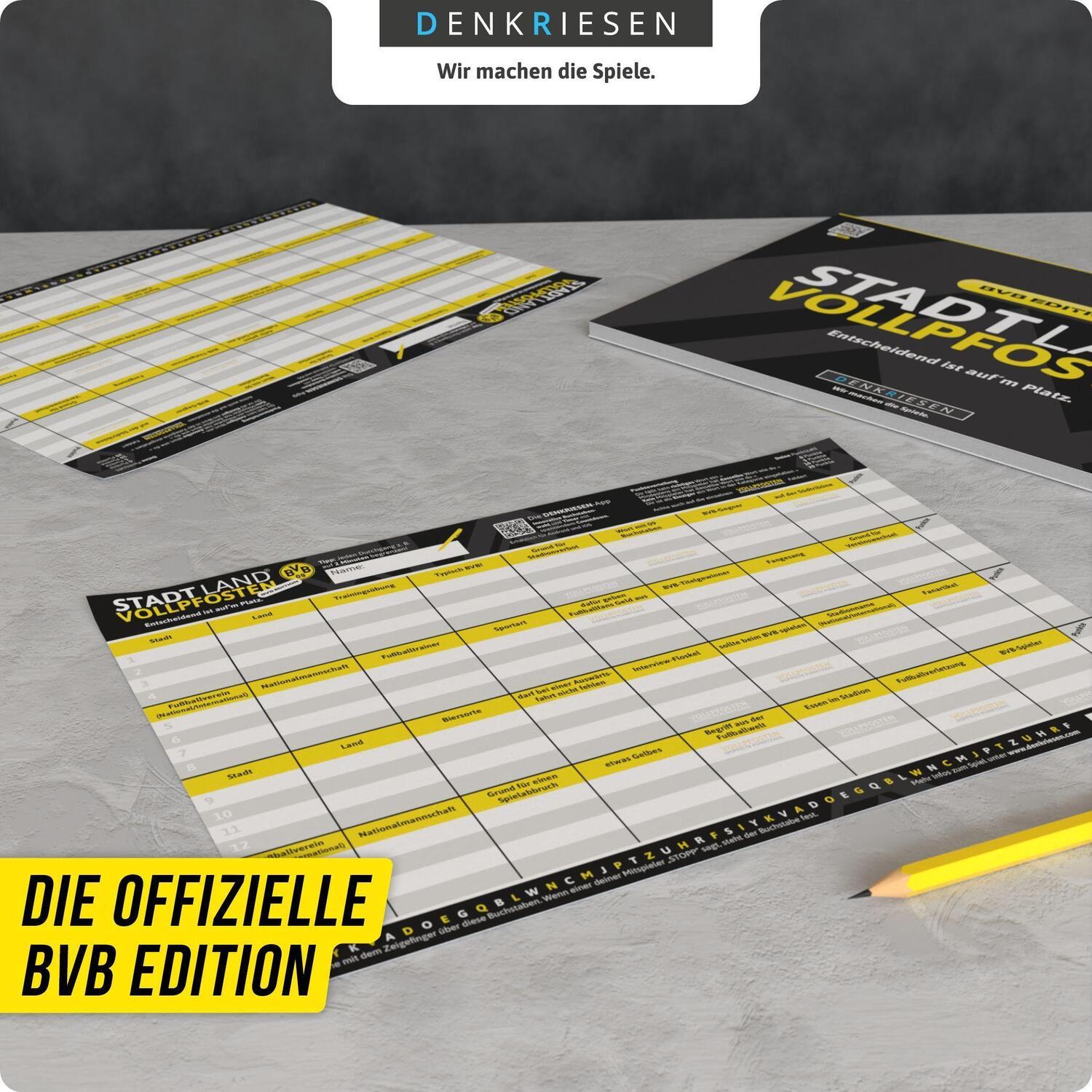 Bild: 4260528095339 | DENKRIESEN - STADT LAND VOLLPFOSTEN® - BVB EDITION - "Entscheidend...