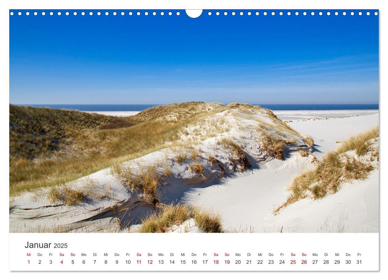 Bild: 9783435016471 | Amrum - Perle der Nordsee (Wandkalender 2025 DIN A3 quer), CALVENDO...