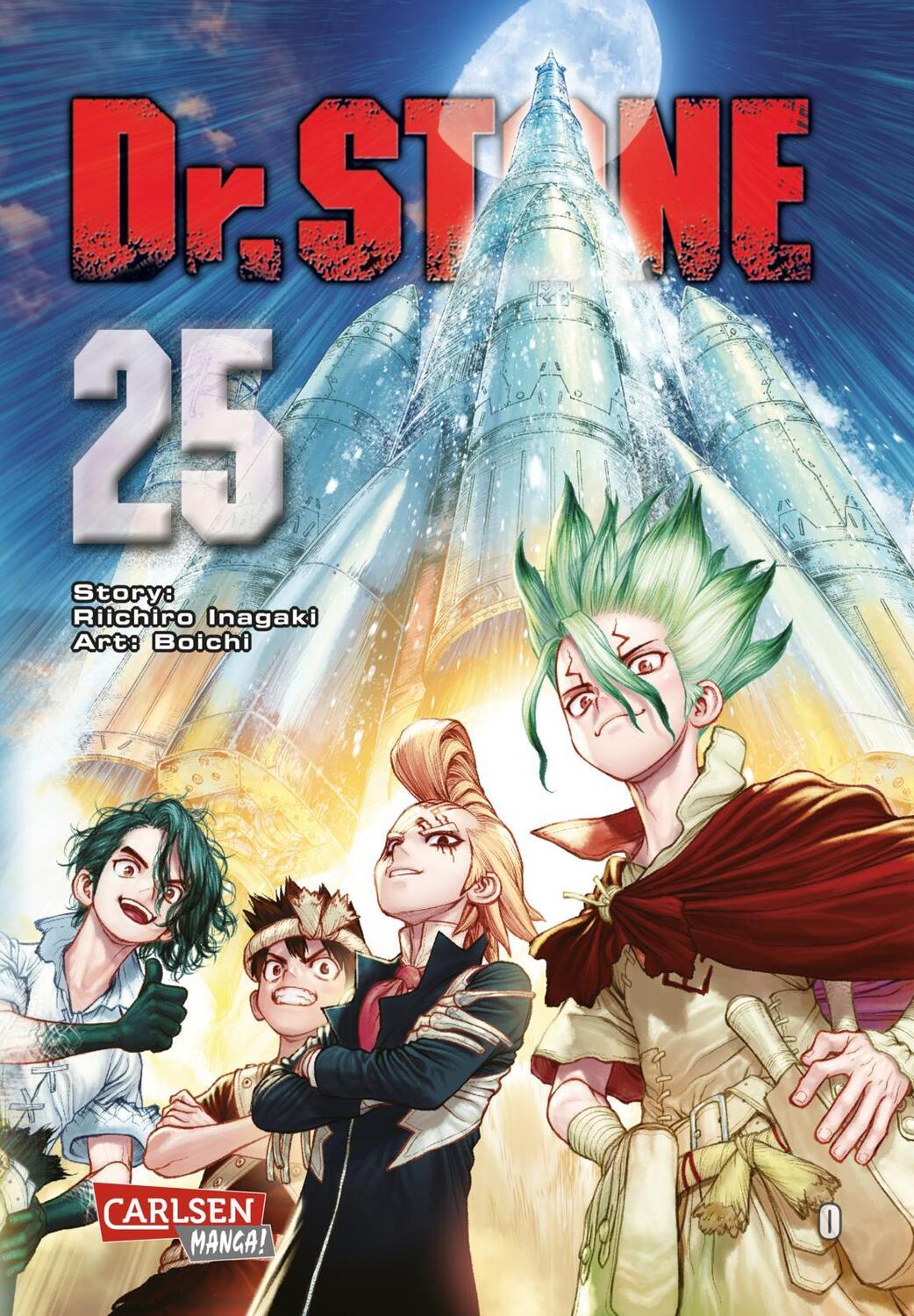 Cover: 9783551761194 | Dr. Stone 25 | Verrückte Abenteuer, Action und Wissenschaft! | Buch