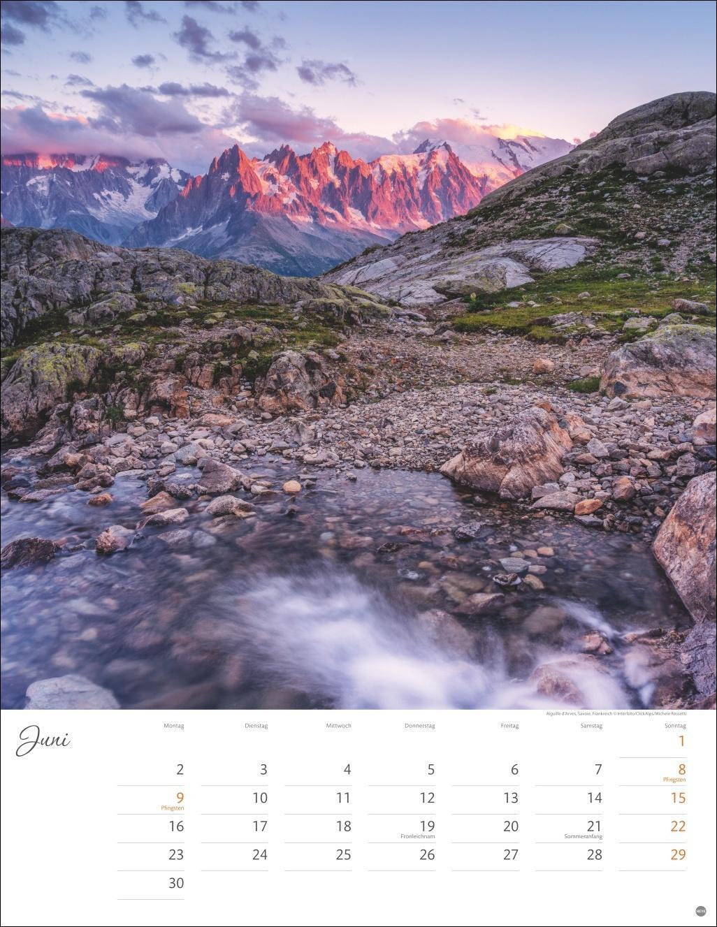 Bild: 9783756405251 | Schönes Alpenland Posterkalender 2025 | Heye | Kalender | 14 S. | 2025