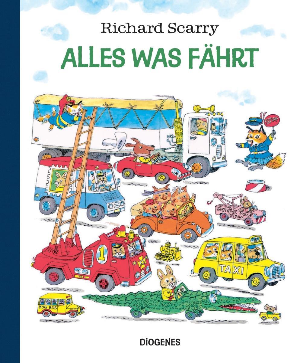 Cover: 9783257012286 | Alles was fährt | Richard Scarry | Buch | Diogenes Kinderbücher | 2018